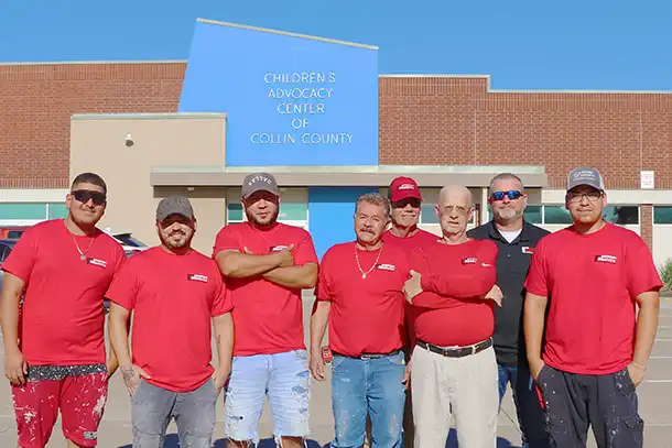 Matrix Team Volunteers At The Children’s Advocacy Center Of Collin County