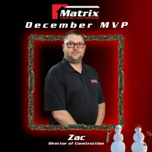 MCS December MVP Zac Deane ()